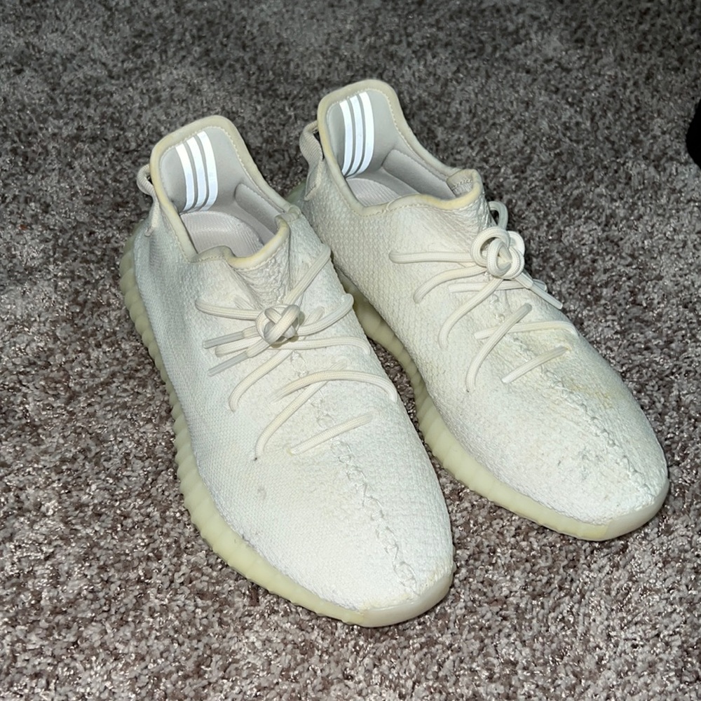yeezy white shoes
